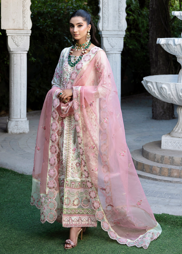 Maria Osama Khan | Rang e Noor Eid Edit | Chambeli - Hoorain Designer Wear - Pakistani Ladies Branded Stitched Clothes in United Kingdom, United states, CA and Australia