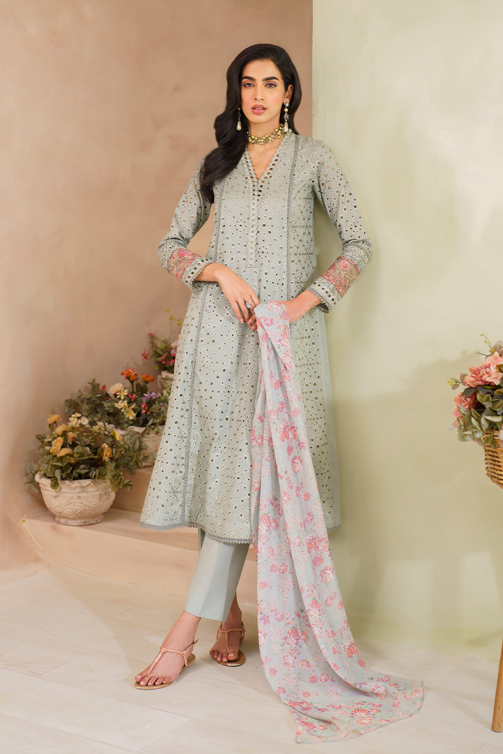 Iznik | Ready to Wear | IP-224 EMBROIDERED LAWN