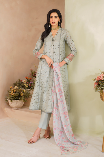 Iznik | Ready to Wear | IP-224 EMBROIDERED LAWN