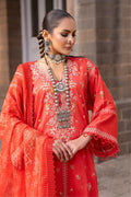 Ittehad | Hussan e Jahan Lawn | CHIFFON DUPATTA - Pakistani Clothes for women, in United Kingdom and United States