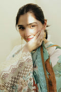 Zara Shahjahan | Coco Lawn Eid Edit 24 | IVORY-D10 - Pakistani Clothes for women, in United Kingdom and United States