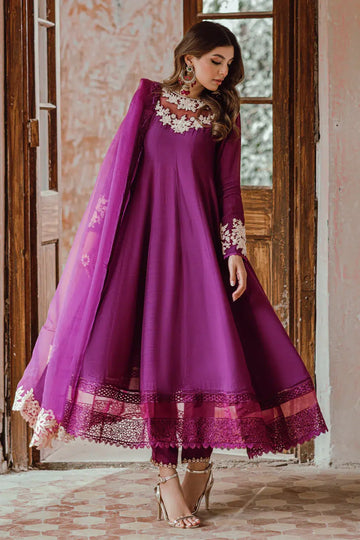 Azure | Embroidered Formals | Imperial Plum - Pakistani Clothes for women, in United Kingdom and United States