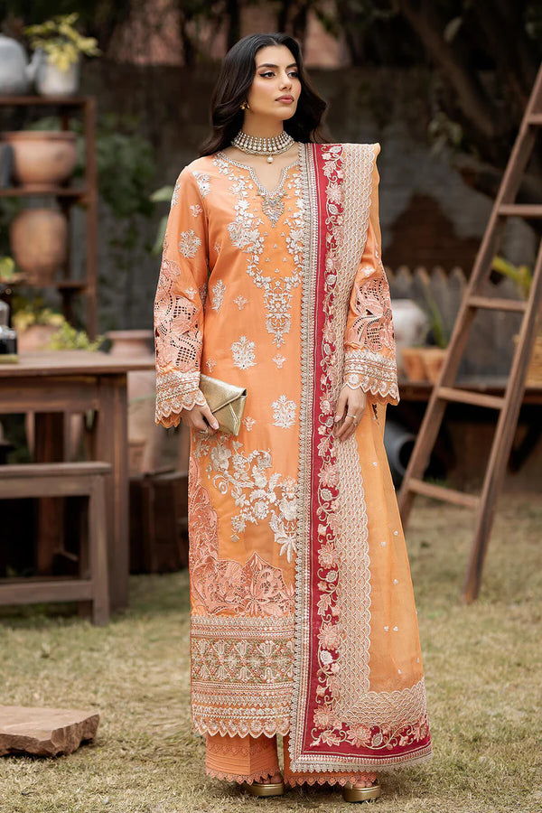 Imrozia Premium | Gulposh Luxury Lawn 24 | S.L 47 Zafiah - Hoorain Designer Wear - Pakistani Ladies Branded Stitched Clothes in United Kingdom, United states, CA and Australia