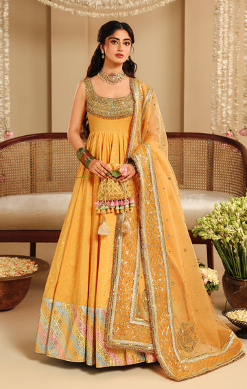 Maya | Dastaan Wedding Formals | HUSNA