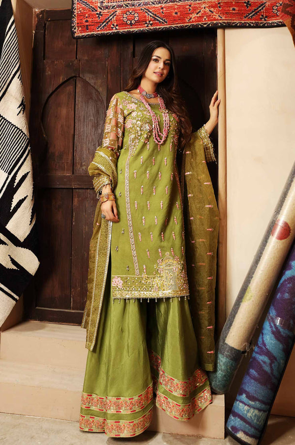 Waqas Shah | Ishq Naama | NEELAM - Hoorain Designer Wear - Pakistani Ladies Branded Stitched Clothes in United Kingdom, United states, CA and Australia