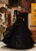 Waqas Shah | Ishq Naama | Black Blossom - Pakistani Clothes for women, in United Kingdom and United States