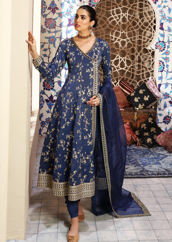 Waqas Shah | Ishq Naama | DUR-E-SHAHWAR - Hoorain Designer Wear - Pakistani Ladies Branded Stitched Clothes in United Kingdom, United states, CA and Australia
