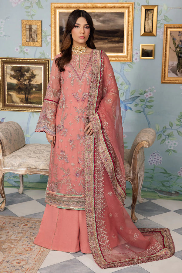 Iznik | Chinnon Chiffon | CC-35 DAREEN - Hoorain Designer Wear - Pakistani Ladies Branded Stitched Clothes in United Kingdom, United states, CA and Australia