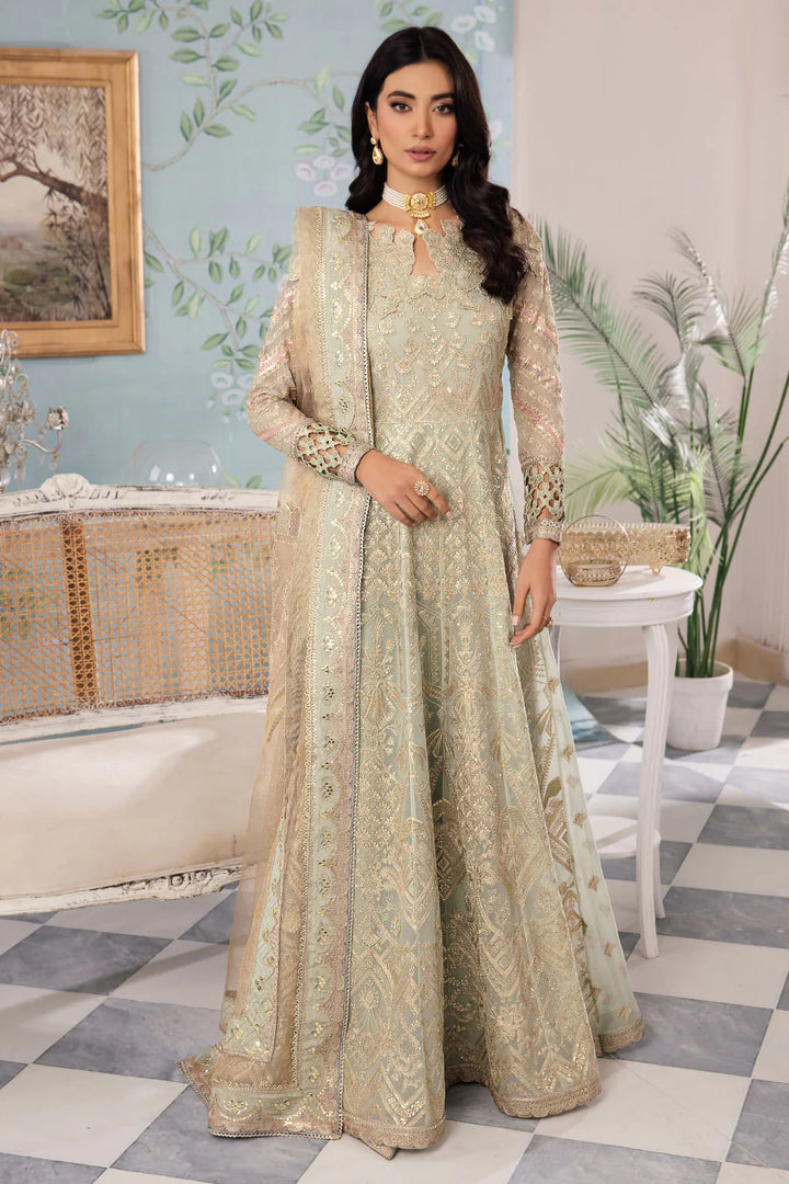 Iznik | Chinnon Chiffon | CC-33 QIANA - Hoorain Designer Wear - Pakistani Ladies Branded Stitched Clothes in United Kingdom, United states, CA and Australia