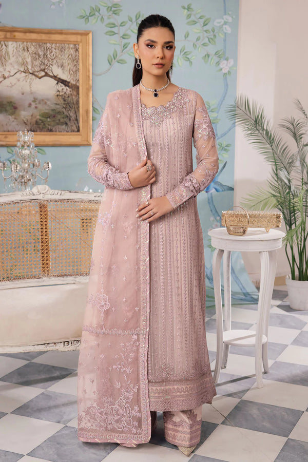Iznik | Chinnon Chiffon | CC-39 BAREEN - Hoorain Designer Wear - Pakistani Ladies Branded Stitched Clothes in United Kingdom, United states, CA and Australia