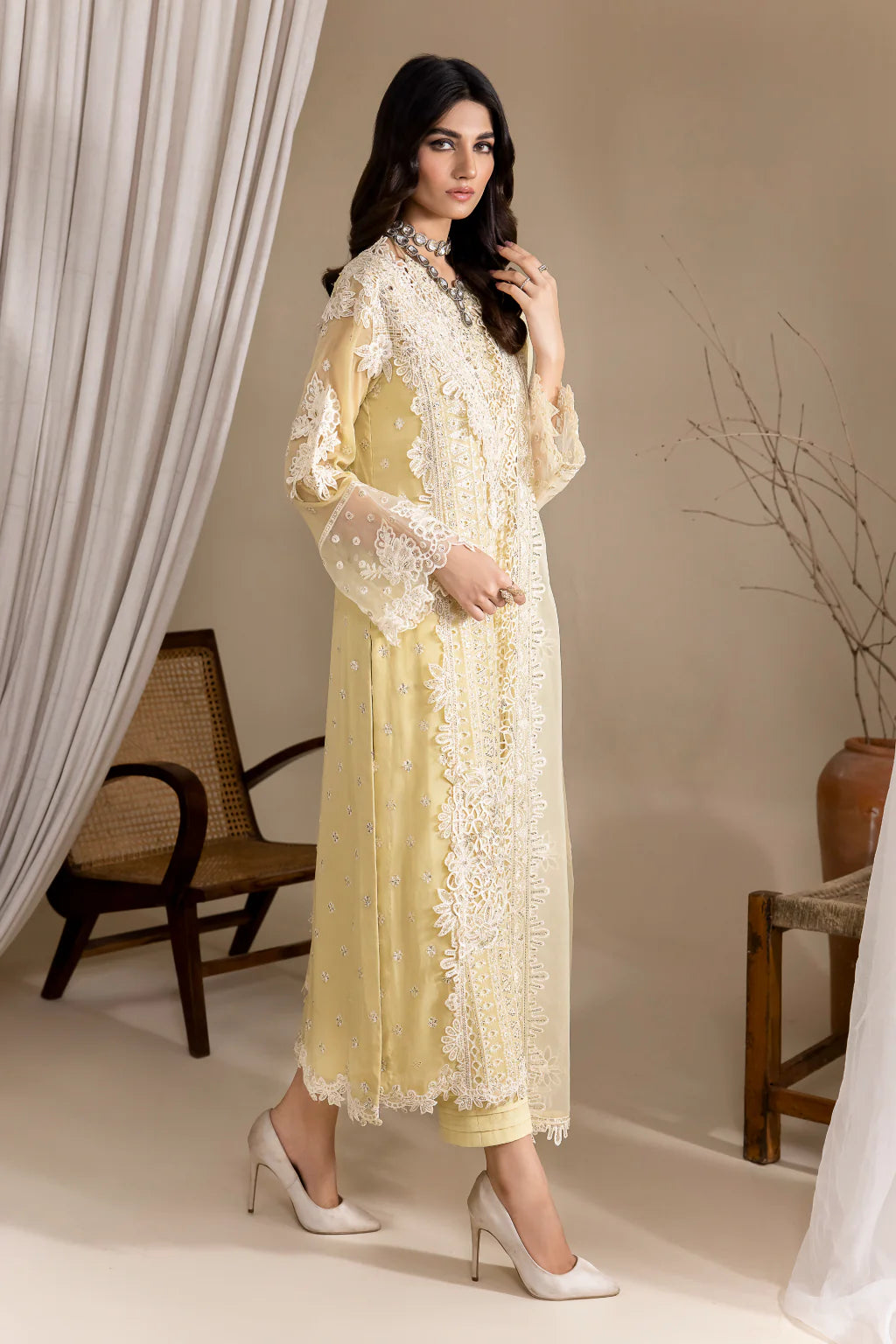 Iznik | Chinnon Chiffon | CC-23 DELILAH - Pakistani Clothes for women, in United Kingdom and United States