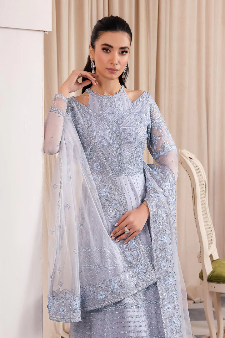 Iznik | Chinnon Chiffon | CC-38 IZARA - Pakistani Clothes for women, in United Kingdom and United States