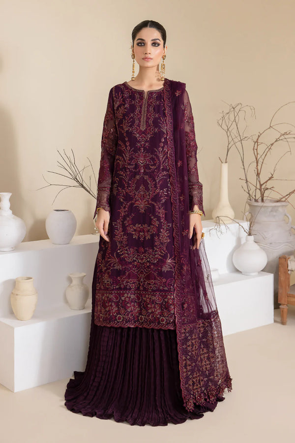 Iznik | Chinnon Chiffon | CC-28 KEEYA - Hoorain Designer Wear - Pakistani Ladies Branded Stitched Clothes in United Kingdom, United states, CA and Australia