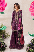 Iznik | Dahlia Embroidered Lawn | DL-06 - Pakistani Clothes for women, in United Kingdom and United States