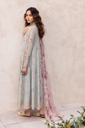 Iznik | Dahlia Embroidered Lawn | DL-10 - Pakistani Clothes for women, in United Kingdom and United States