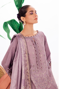 Iznik | Dahlia Embroidered Lawn | DL-04 - Pakistani Clothes for women, in United Kingdom and United States