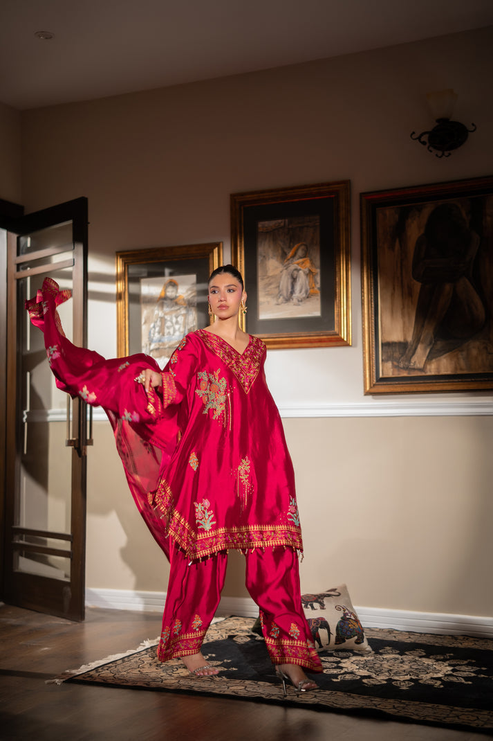The Pink Tree Company | Blockem Formals |RADIANT ROSE