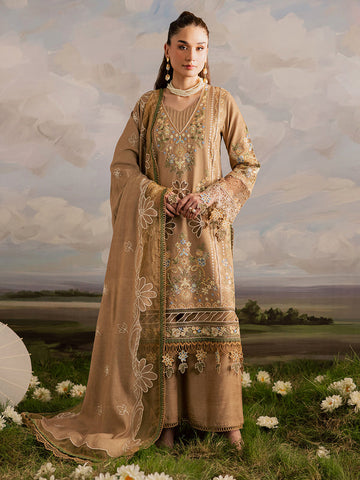 Mahnur | Kaia Slub Linen 25 | K - 04 | 3 PC LINEN