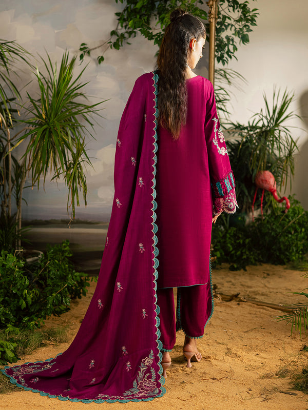 Mahnur | Kaia Slub Linen 25 | K - 09 | 3 PC LINEN