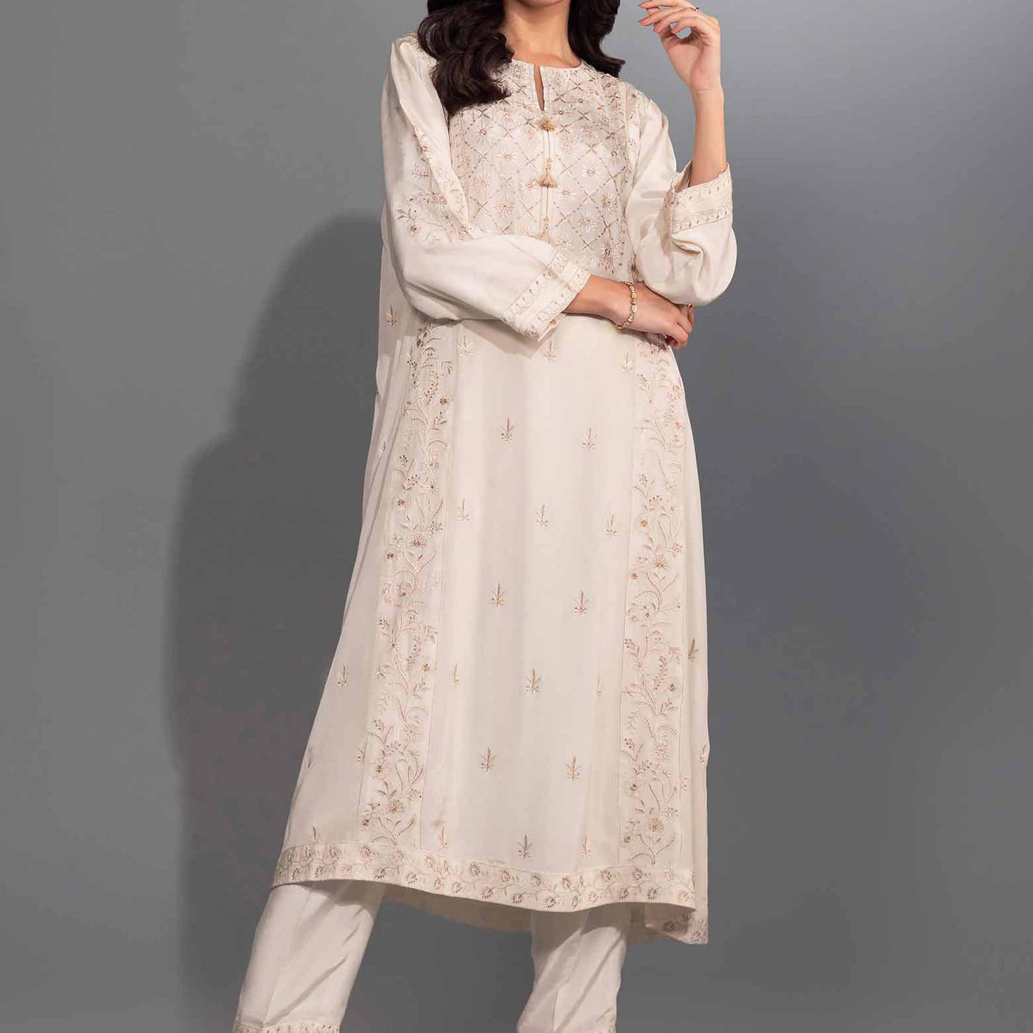 Nishat Linen | Luxury Winter 24 | KFW24-34