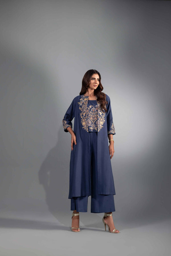 Nishat Linen | Luxury Winter 24 | KFW24-50