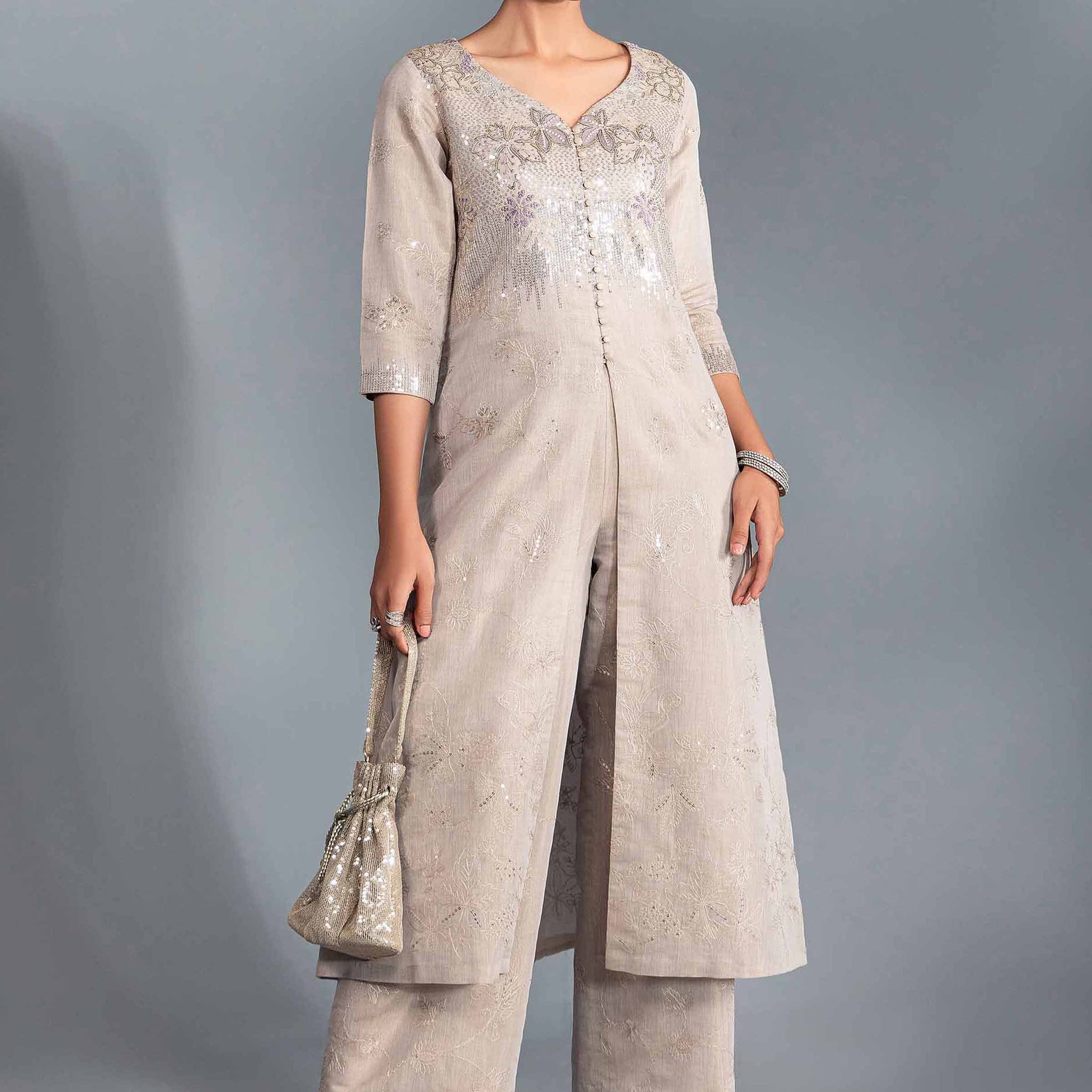 Nishat Linen | Luxury Winter 24 | KFW24-54