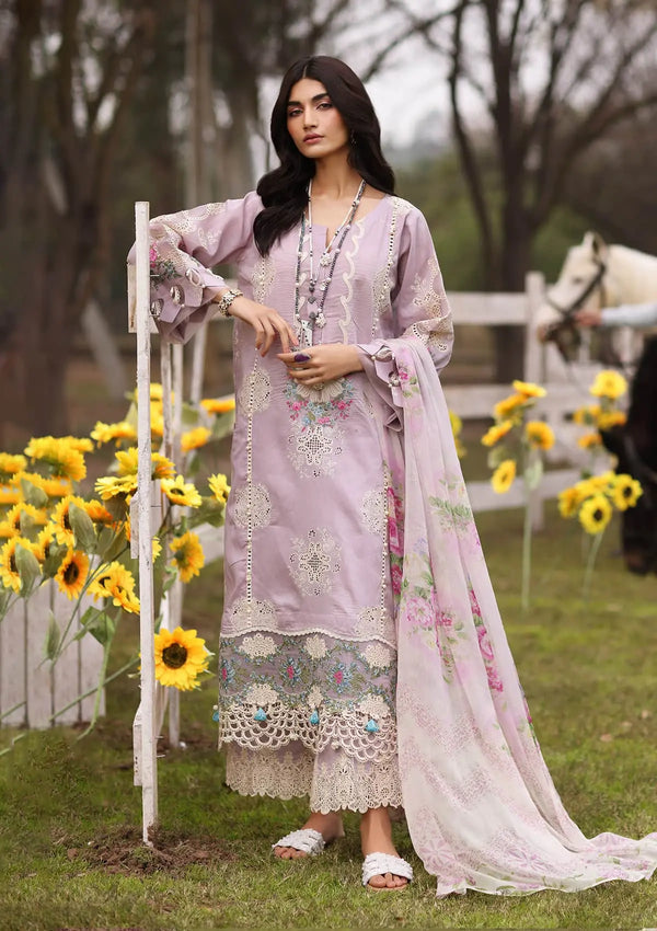 Kahf Premium | Festive Lawn 24 | KFL-08B ELAYA - Hoorain Designer Wear - Pakistani Ladies Branded Stitched Clothes in United Kingdom, United states, CA and Australia