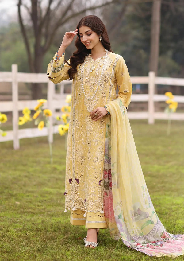Kahf Premium | Festive Lawn 24 | KFL-05 SAHAR - Hoorain Designer Wear - Pakistani Ladies Branded Stitched Clothes in United Kingdom, United states, CA and Australia
