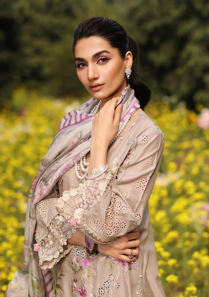 Kahf Premium | Festive Lawn 24 | KFL-12 HEER - Hoorain Designer Wear - Pakistani Ladies Branded Stitched Clothes in United Kingdom, United states, CA and Australia