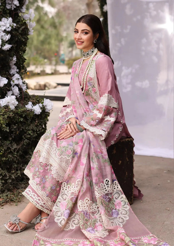 Kahf Premium | Festive Lawn 24 | KFL-03 SASSI - Hoorain Designer Wear - Pakistani Ladies Branded Stitched Clothes in United Kingdom, United states, CA and Australia