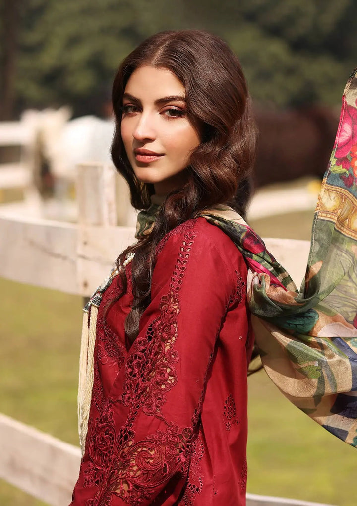 Kahf Premium | Festive Lawn 24 | KFL-02 ALORA - Hoorain Designer Wear - Pakistani Ladies Branded Stitched Clothes in United Kingdom, United states, CA and Australia
