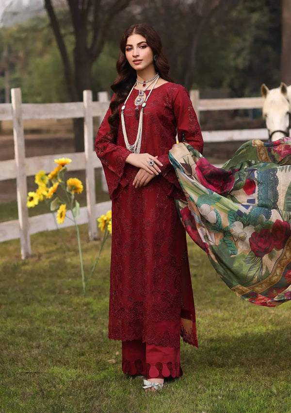 Kahf Premium | Festive Lawn 24 | KFL-02 ALORA - Pakistani Clothes for women, in United Kingdom and United States