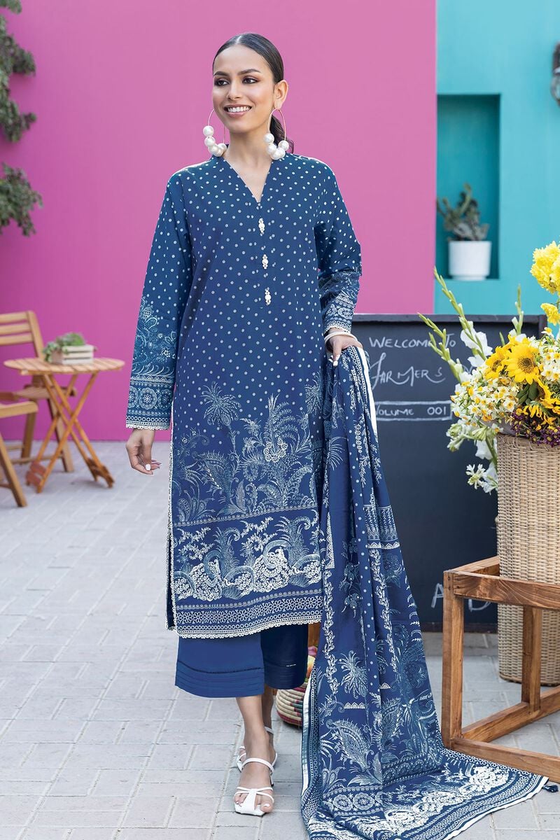 Khaadi | Essentials-Tailored'24 | P-05 - Pakistani Clothes for women, in United Kingdom and United States