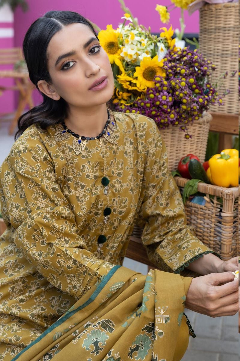 Khaadi | Essentials-Tailored'24 | P-19 - Pakistani Clothes for women, in United Kingdom and United States