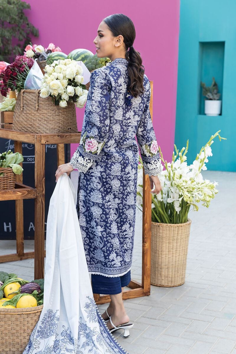 Khaadi | Essentials-Tailored'24 | P-01 - Pakistani Clothes for women, in United Kingdom and United States