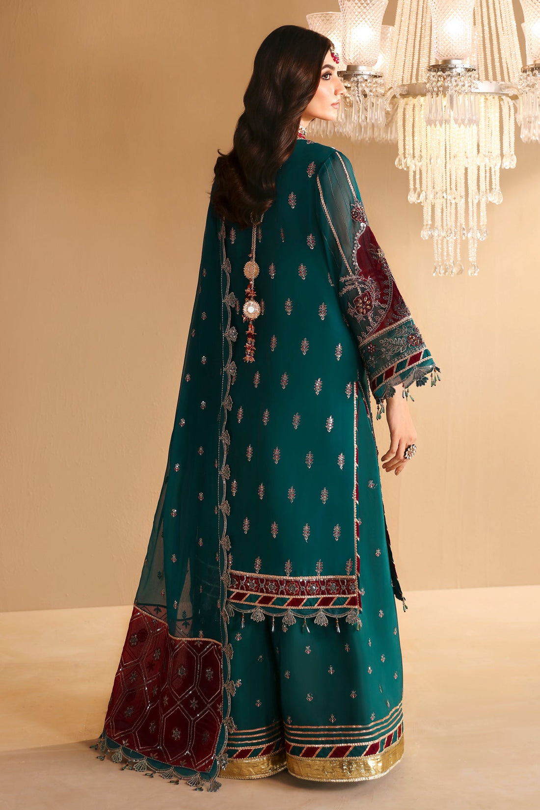 Alizeh | Reena Wedding Formals | AF-HM-4024-KHIVA