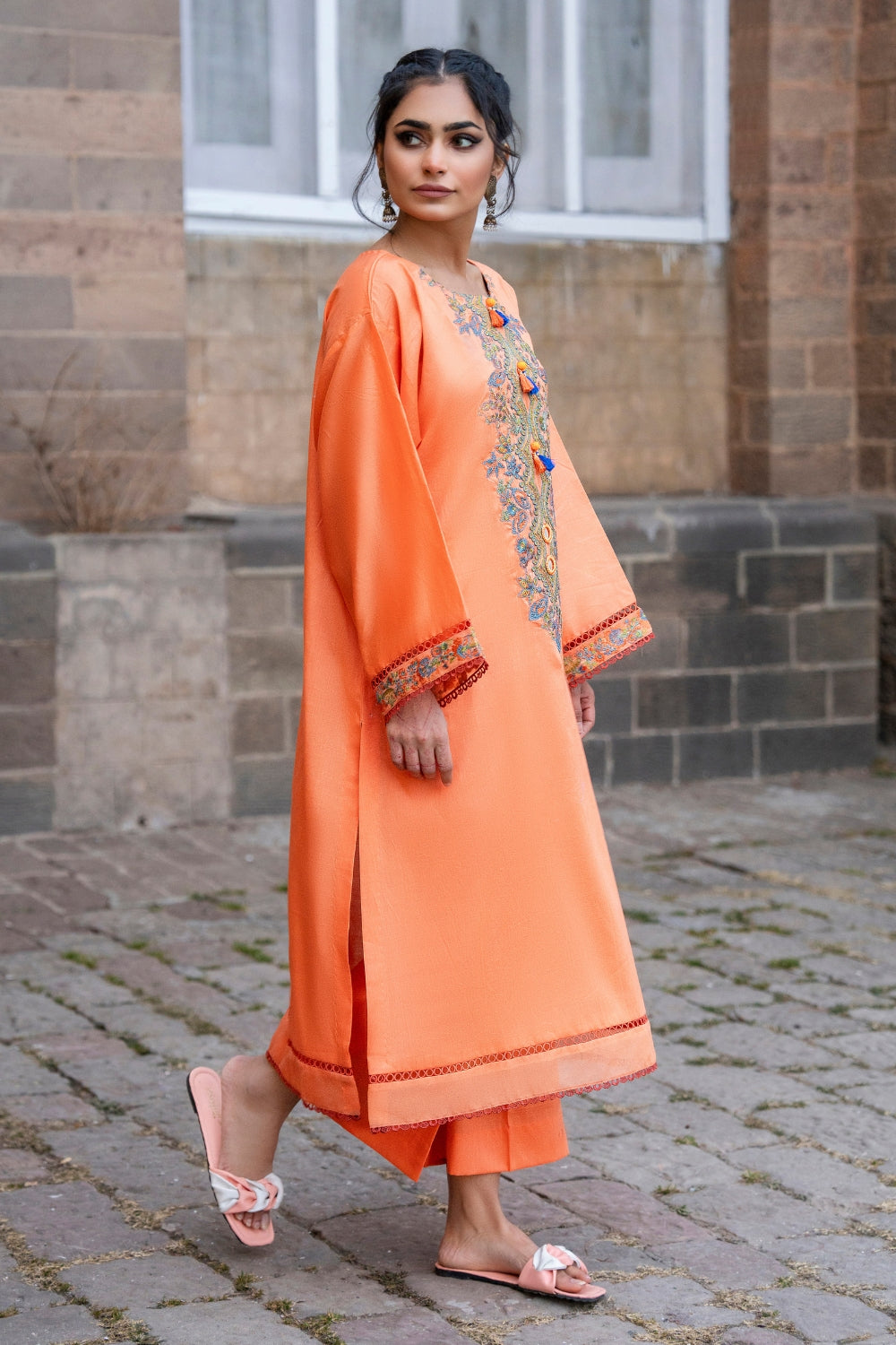 Ittehad | Embroidered Lawn | I-24 - Pakistani Clothes for women, in United Kingdom and United States