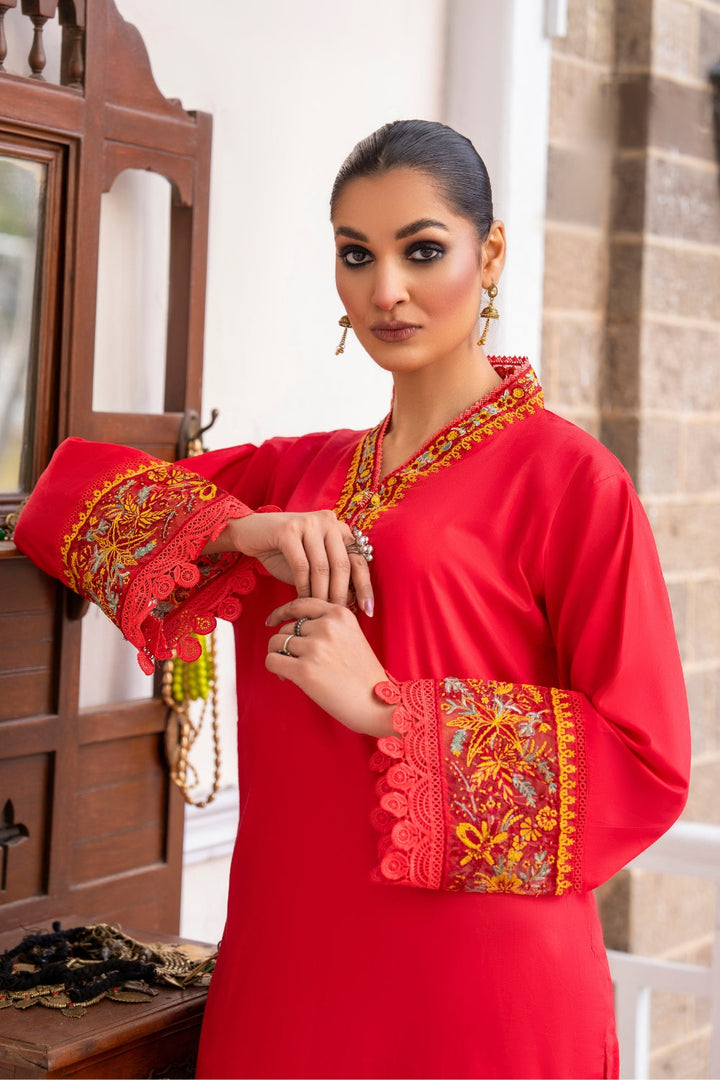 Ittehad | Embroidered Lawn | I-35 - Hoorain Designer Wear - Pakistani Designer Clothes for women, in United Kingdom, United states, CA and Australia