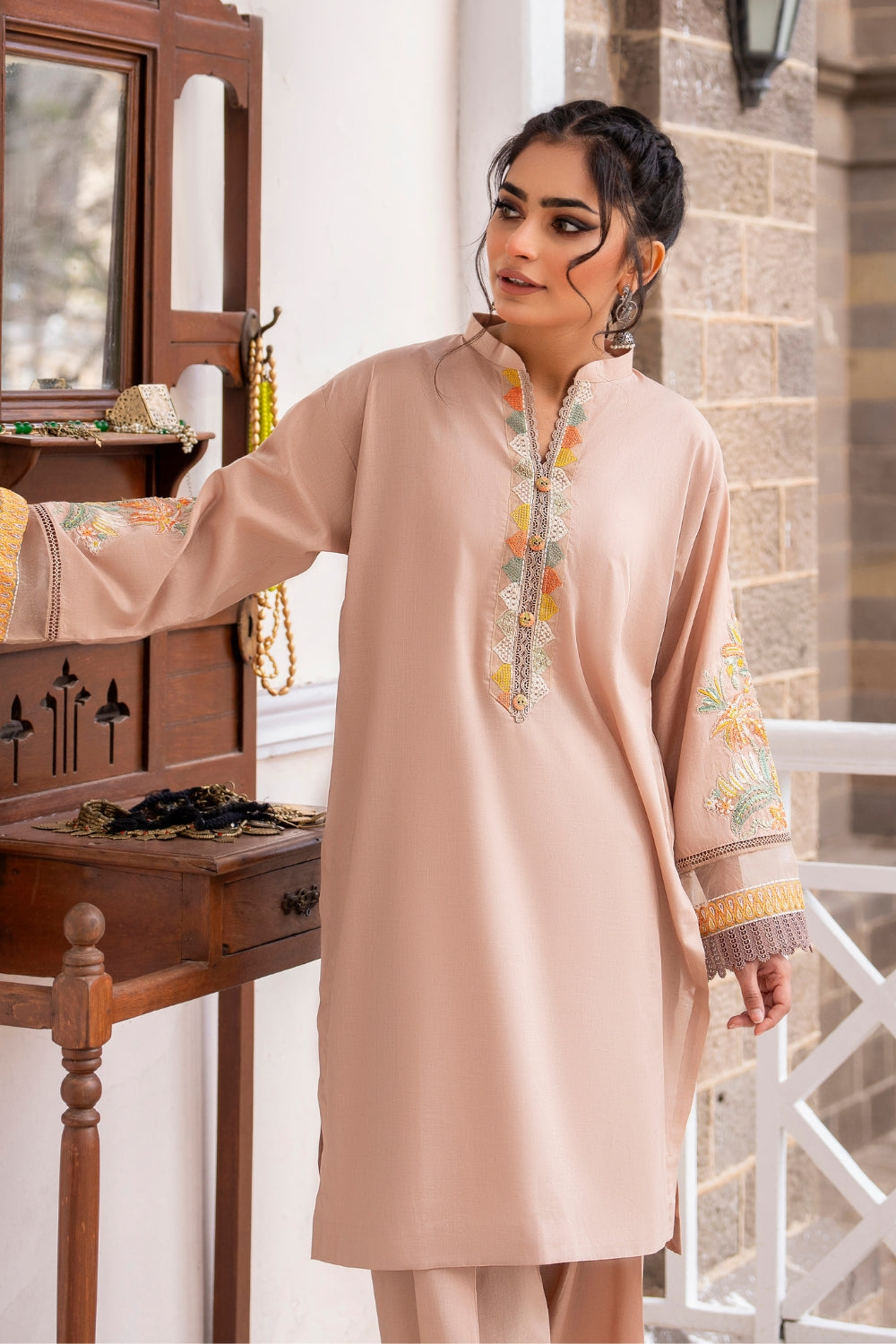 Ittehad | Embroidered Lawn | I-26 - Pakistani Clothes for women, in United Kingdom and United States