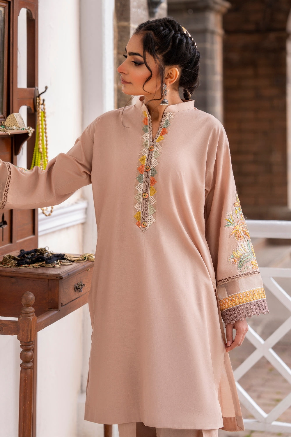 Ittehad | Embroidered Lawn | I-26 - Pakistani Clothes for women, in United Kingdom and United States