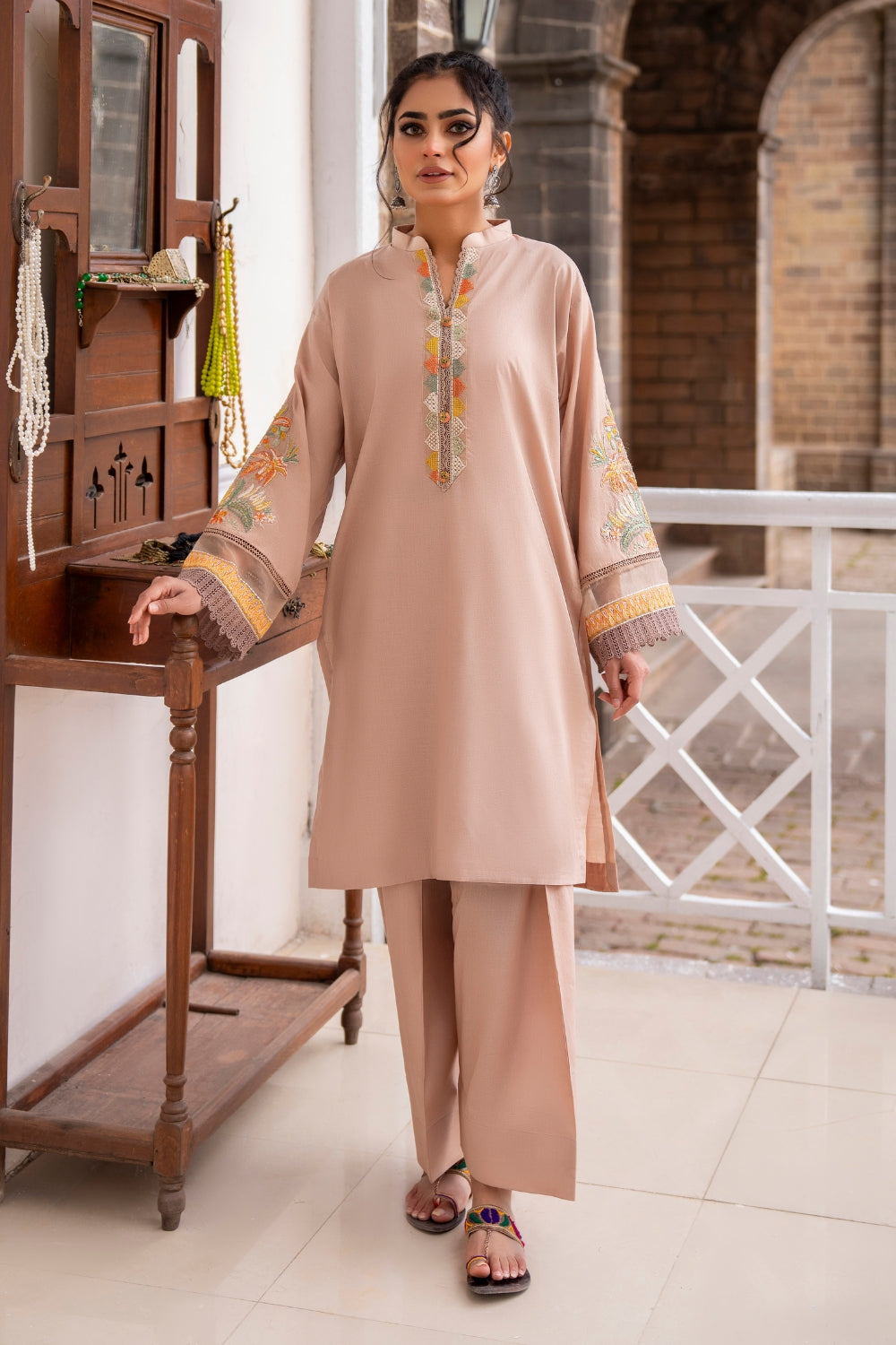 Ittehad | Embroidered Lawn | I-26 - Pakistani Clothes for women, in United Kingdom and United States