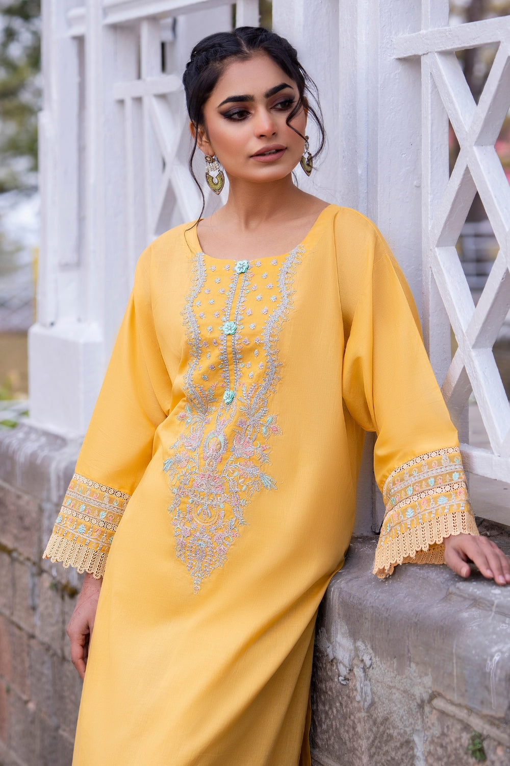 Ittehad | Embroidered Lawn | I-20 - Pakistani Clothes for women, in United Kingdom and United States