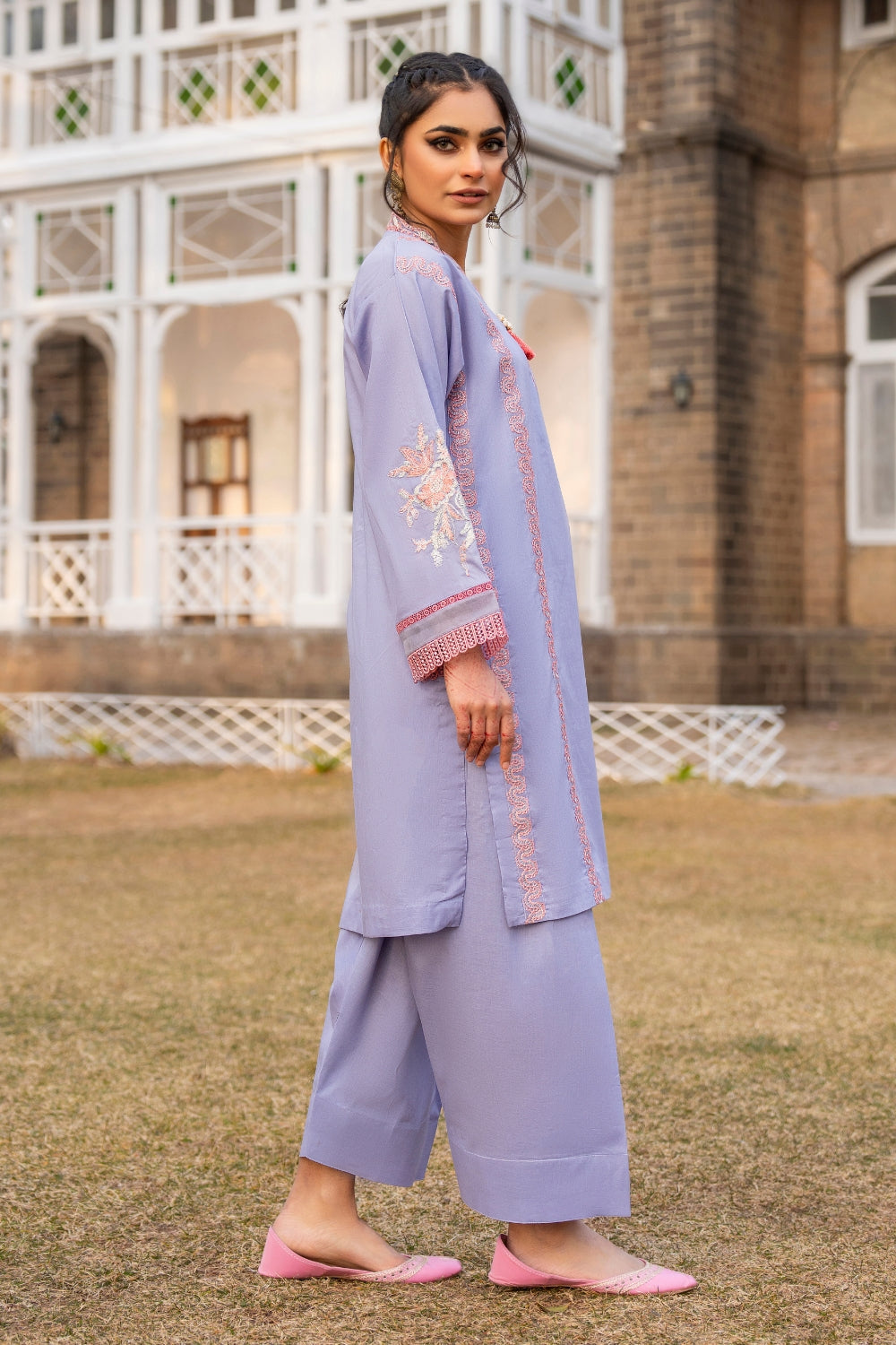 Ittehad | Embroidered Lawn | I-22 - Pakistani Clothes for women, in United Kingdom and United States