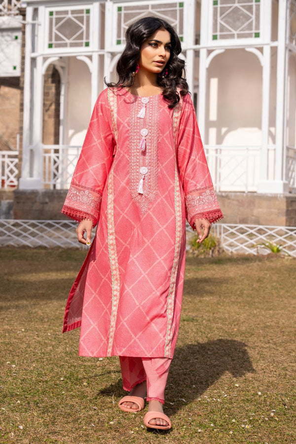 Ittehad | Embroidered Lawn | I-34 - Hoorain Designer Wear - Pakistani Ladies Branded Stitched Clothes in United Kingdom, United states, CA and Australia