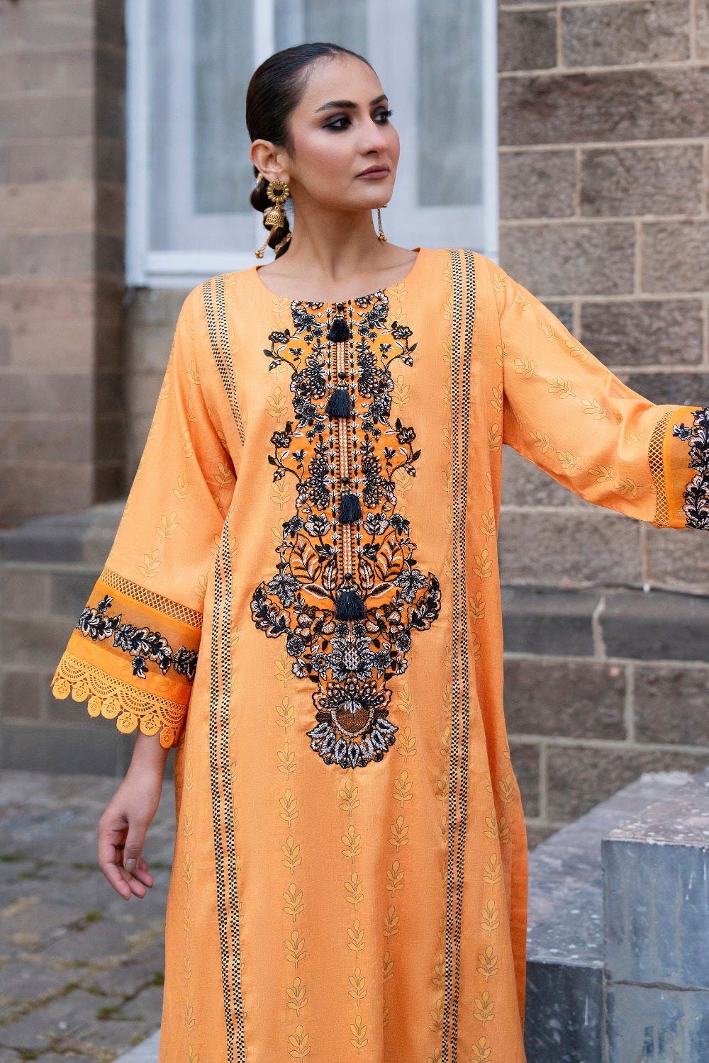 Ittehad | Embroidered Lawn | I-28 - Pakistani Clothes for women, in United Kingdom and United States