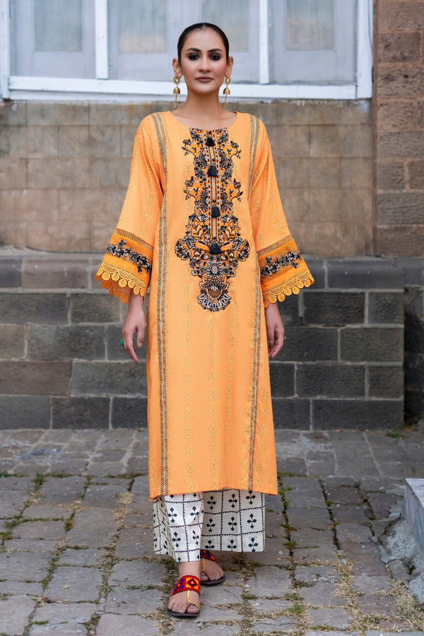 Ittehad | Embroidered Lawn | I-28 - Hoorain Designer Wear - Pakistani Ladies Branded Stitched Clothes in United Kingdom, United states, CA and Australia
