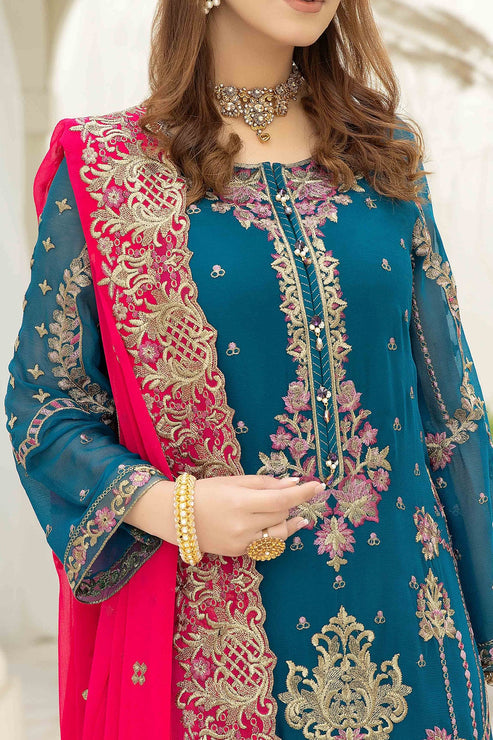 Imrozia Premium | Esta Bonita | M-17 Veridian Jade - Pakistani Clothes for women, in United Kingdom and United States