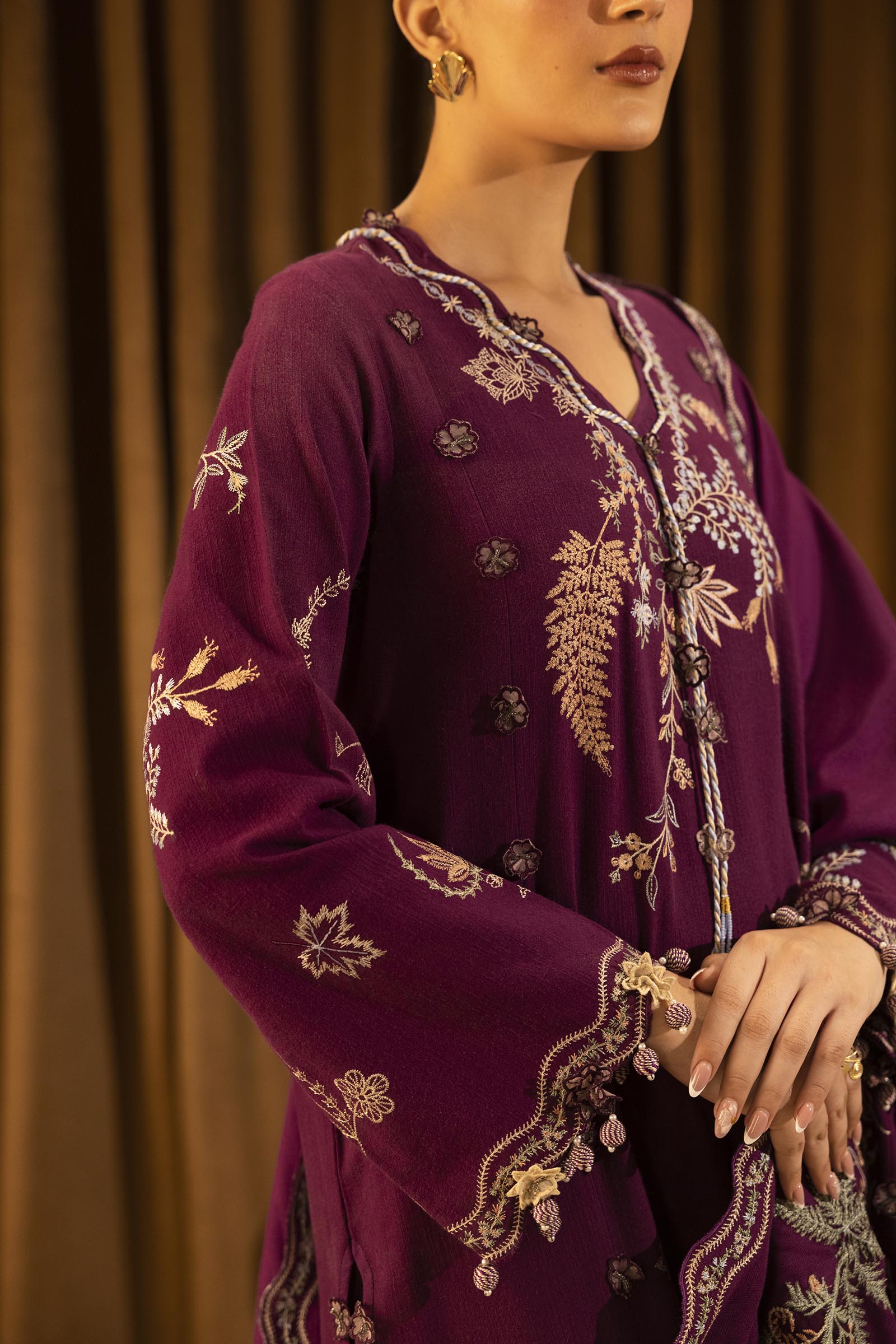 Sana Safinaz | Muzlin Winter 25 | 011B – Hoorain Designer Wear