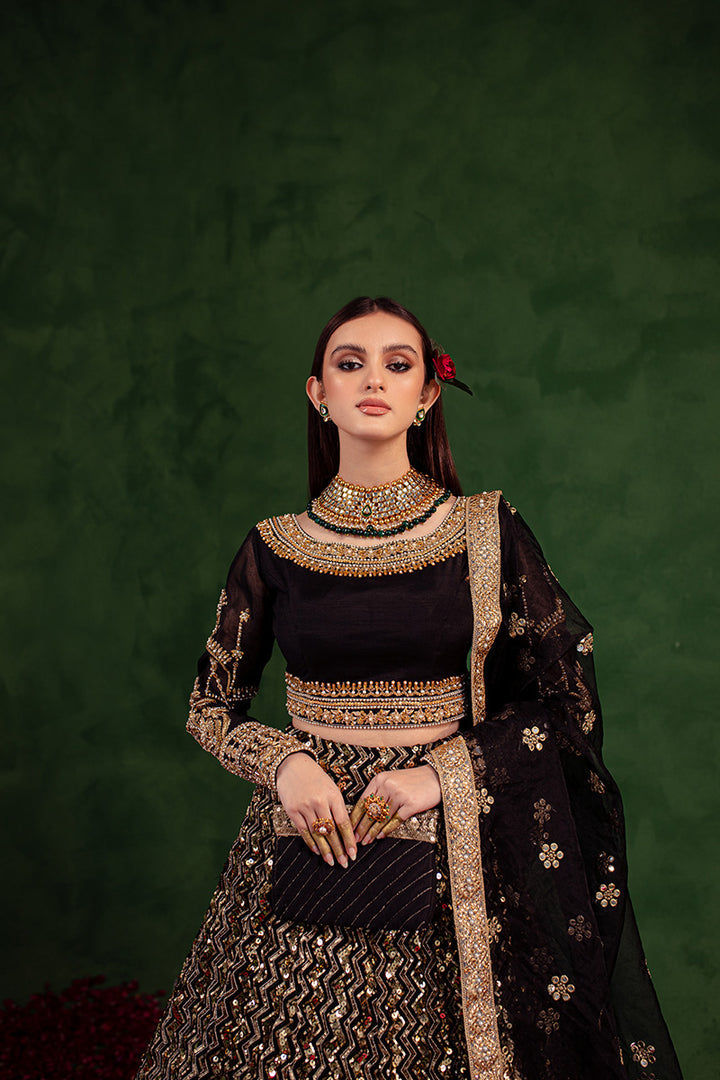 Maria Osama Khan | Salma Sitara | RAQS - Hoorain Designer Wear - Pakistani Ladies Branded Stitched Clothes in United Kingdom, United states, CA and Australia
