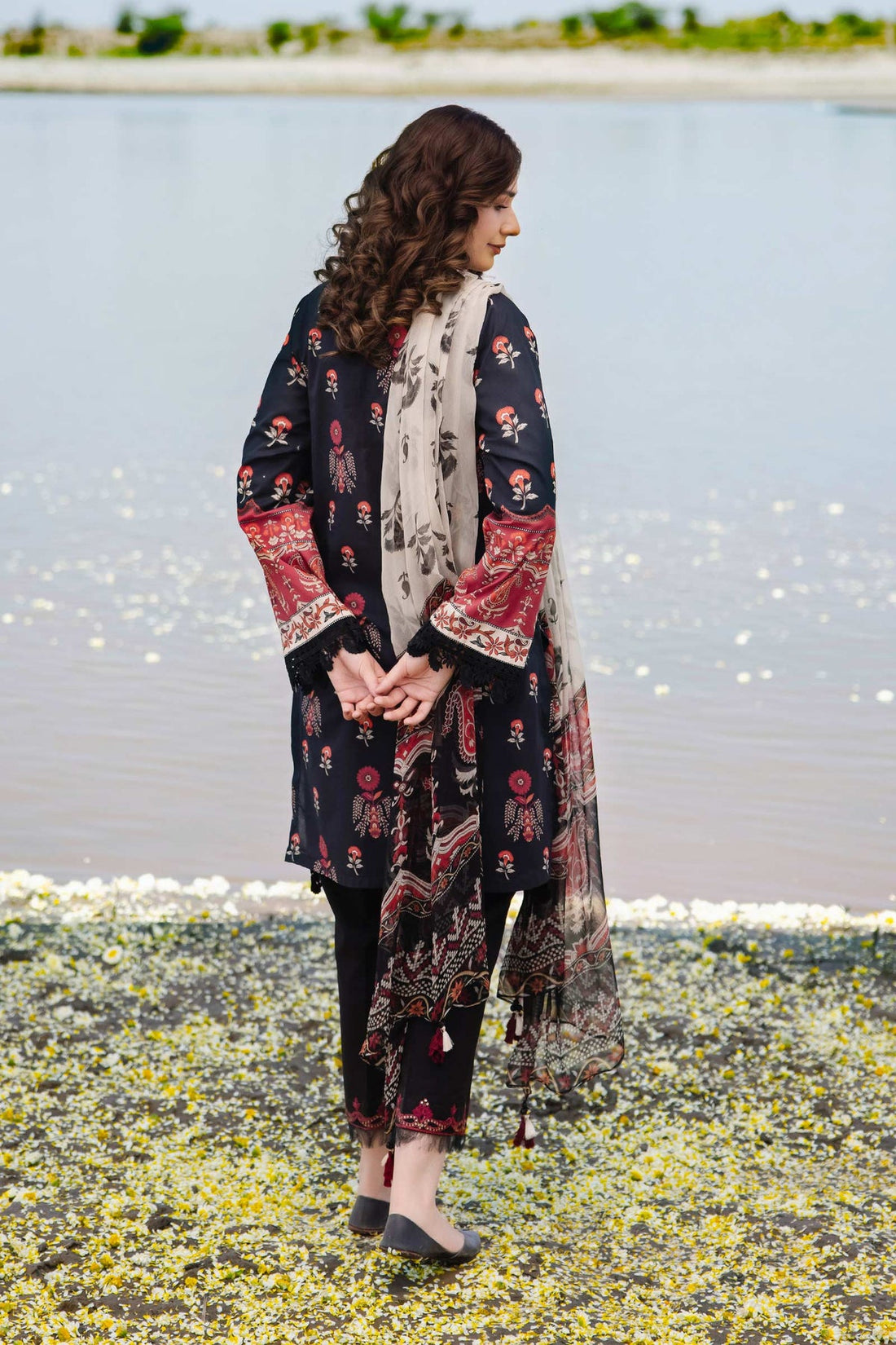 Maria b | M Basics Lawn | 412-A - Pakistani Clothes for women, in United Kingdom and United States